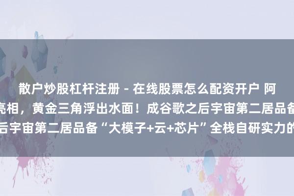 散户炒股杠杆注册 - 在线股票怎么配资开户 阿里自研AI芯片“真武”亮相，黄金三角浮出水面！成谷歌之后宇宙第二居品备“大模子+云+芯片”全栈自研实力的科技公司